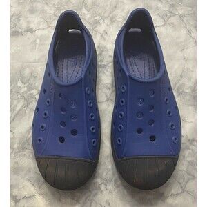 Blue Croc Crocs Boy Sandals Shoes, Size Youth 1